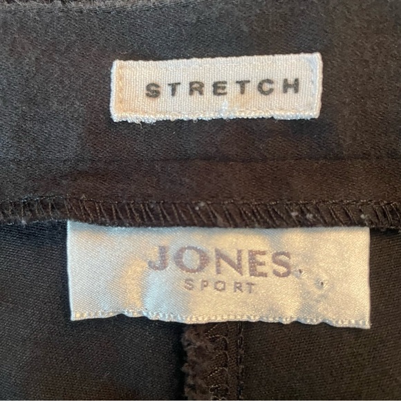 Jones sport stretch Classic Black Cropped Pants womens capris size 12? See meas. - Picture 5 of 5